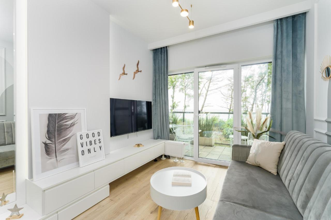 Apartament Baltic View 21 Z Widokiem Na Morze Ustronie Morskie Exterior photo